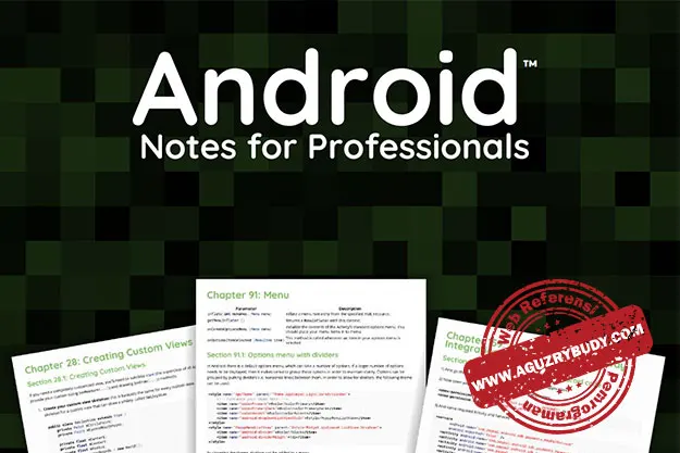 Android Notes For Professionals