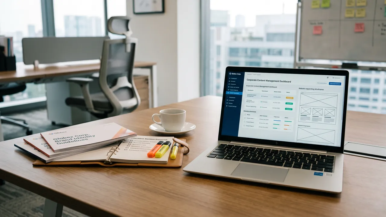 Checklist Konten Esensial yang Wajib Ada di Website Perusahaan Anda
