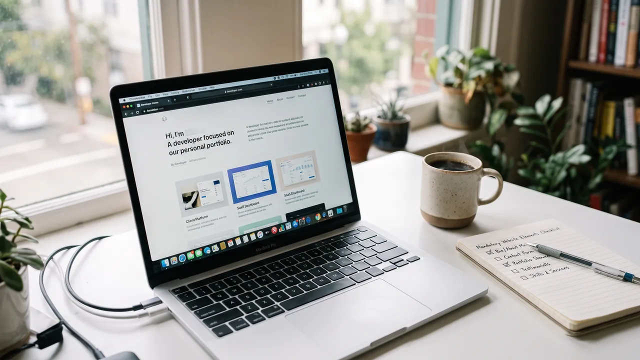 Checklist Elemen Wajib pada Website Personal untuk Membangun Kredibilitas