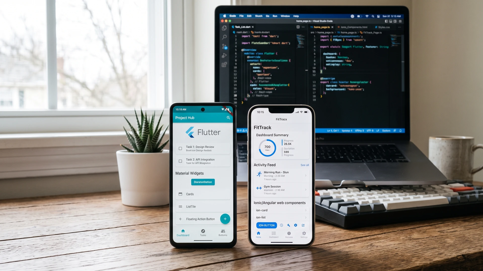 Flutter vs Ionic Angular: Perbandingan Lengkap untuk Pengembangan Aplikasi Mobile