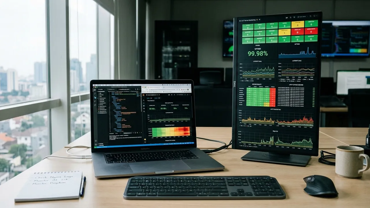 Cara Monitoring Uptime Website 24/7 dan Mengapa Setiap Detik Downtime Berharga