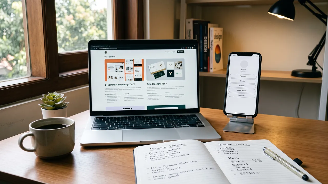 Website Personal vs Linktree: Mana yang Lebih Efektif untuk Karir dan Bisnis?